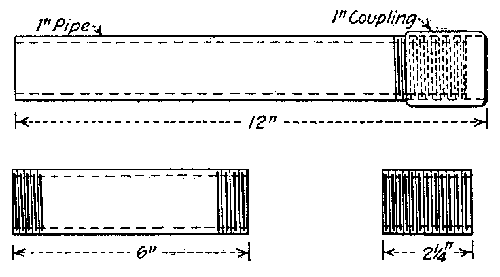 Fig. 68.--Nipple chuck and nipples.