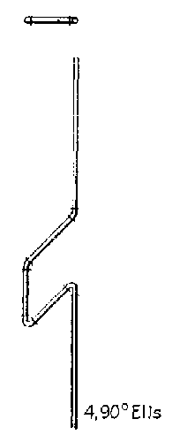 Fig. 73.--Expansion
loop. Four 90° ells.