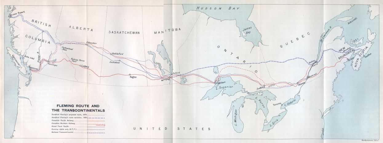 Fleming Route and the Transcontinentals