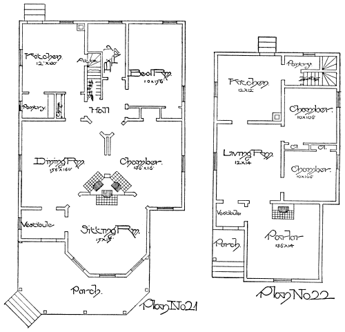 Plan No. 21 and Plan No. 22