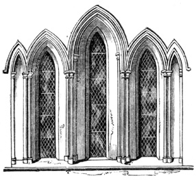 Window, Beverley Minster. (13th cent.)