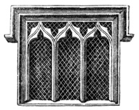 Window, Ladbrook Church, Warwickshire.