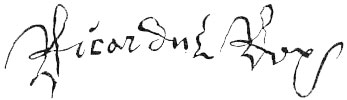 RICHARD'S SIGNATURE.