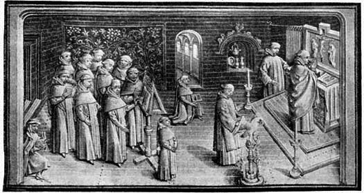 A SERVICE IN THE CHAPEL
