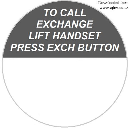 Your Reproduction GPO Dial Labels